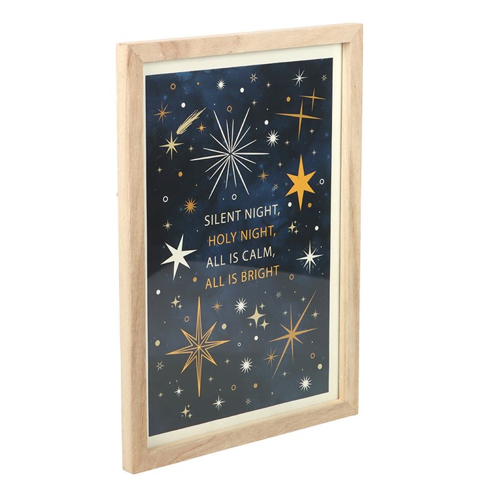 Silent Night Framed Wall Art Print