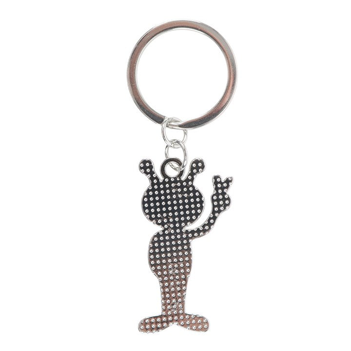 Glow in the Dark Alien Keyring