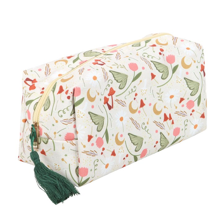 Fairy Folklore Print Makeup Bag