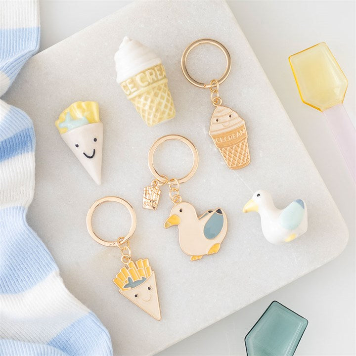 Fish and Chips Keyring